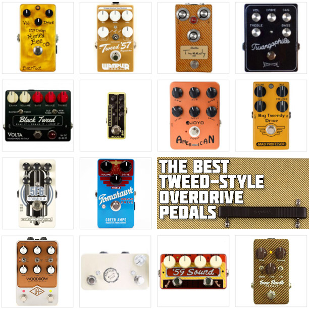 Best Tweed-Style Overdrives & Fender in a Box Pedals