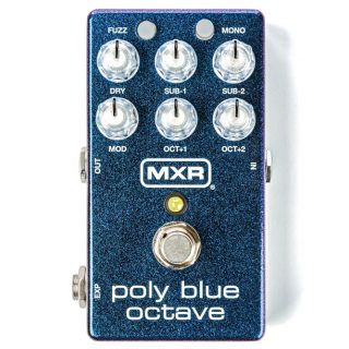 New Pedal: MXR Poly Blue Octave – Fuzz + 4 Octaves