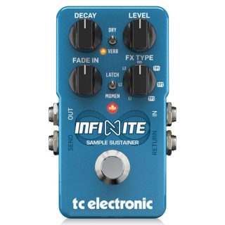 New Pedal: TC Electronic Infinite Sample Sustainer