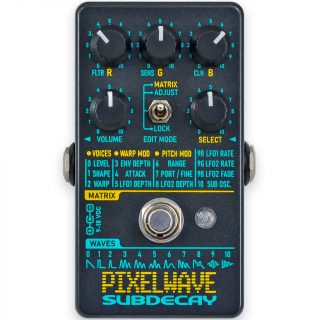 New Pedal: Subdecay PixelWave Phase Distortion Synth Pedal