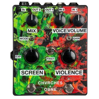 New Pedal: Old Blood Noise Screen Violence Stereo Modulated Reverb (CHVURCHES Signature)