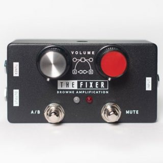 New Pedal: Browne Amplification Fixer Double Boost+Buffer