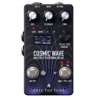 New Pedal: Free The Tone Cosmic Wave CW-1Y Filtering Delay