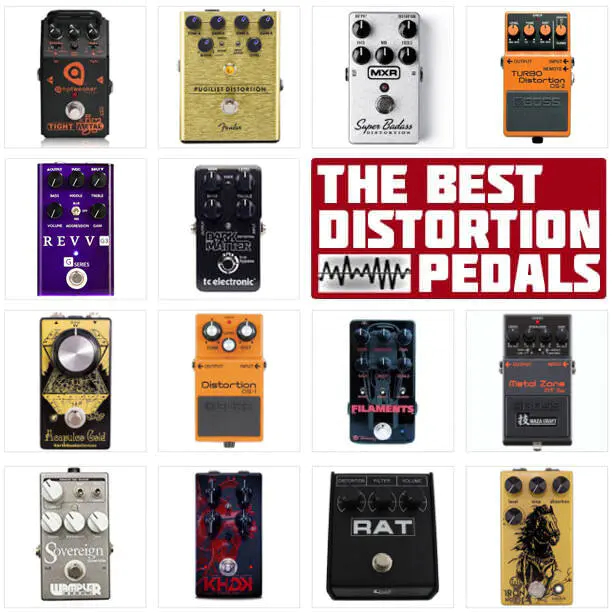 Best Distortion Pedals