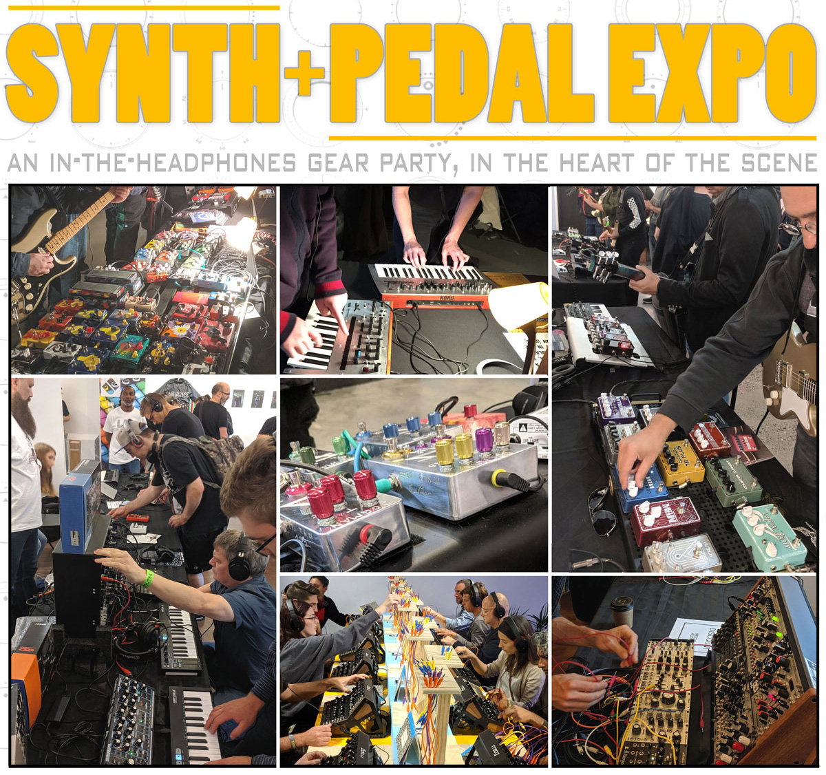Synth & Pedal Expos: Schedule of the Upcoming Shows