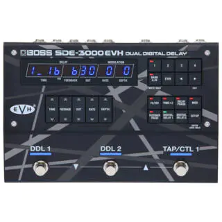 New Pedal: BOSS SDE-3000D and SDE-3000EVH Dual Digital Delay