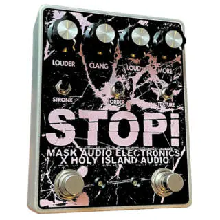 Mask Audio Electronics & Holy Island Audio STOP! Dual Fuzz