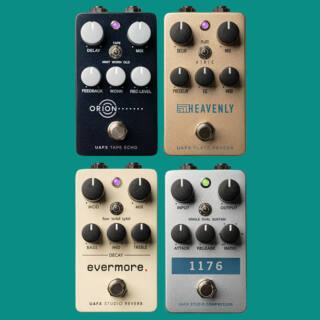 New Pedal Line: UAFX Compacts (Orion, Evermore,  Heavenly and 1176)