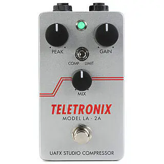 New Pedal: Universal Audio UAFX Teletronix LA-2A Pedal