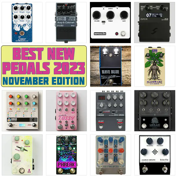 Best New Pedal Releases: November 2023