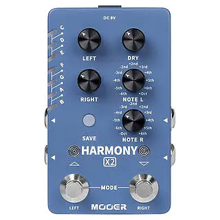 New Pedal: Mooer Harmony X2