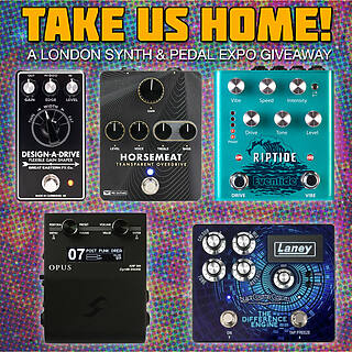 Win 5 Ace Pedals via the London Synth & Pedal Expo!