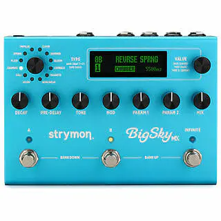 Strymon BigSky MX Reverb Workstation