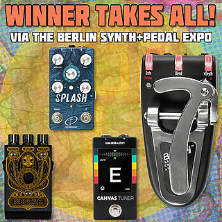 Win 4 Pedals via the Berlin Stompbox Exhibit (EU + UK only)