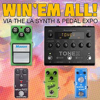 Win FIVE pedals through the LA Synth & Pedal Expo! [ENDED]