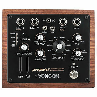 Updated Pedal: Vongon Paragraphs II Resonant Filter