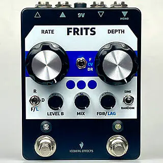 New Pedal: Iceberg Effects Frits Stereo Time Modulator