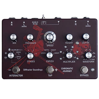 New Pedal: Diffractor Soundings Chromatic Journey Stereo Analog Phaser