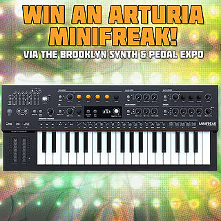 Win an Arturia MiniFreak via the Brooklyn Synth & Pedal Expo!