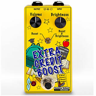 New Pedal: Summer School Electronics Extra Credit Boost