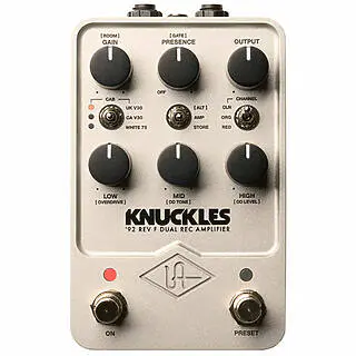 New Pedal: Universal Audio UAFX Knuckles Rev F Double Rectifier