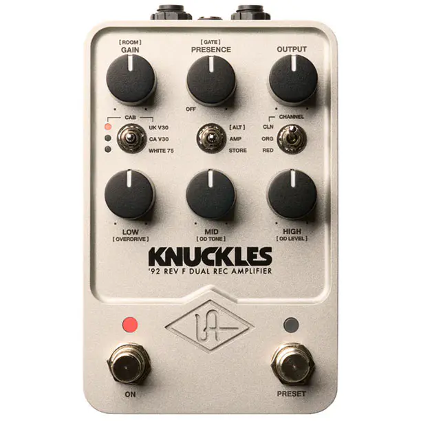 Universal Audio UAFX Knuckles Rev F Double Rectifier