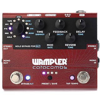 New Pedal: Wampler Catacombs Stereo Delay/Reverb