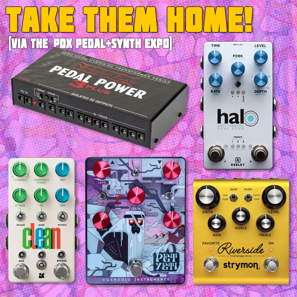 Portland Stompbox Exhibit Giveaway!