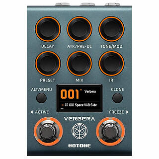 New Pedal: Hotone Verbera Stereo Convolution Reverb Pedal