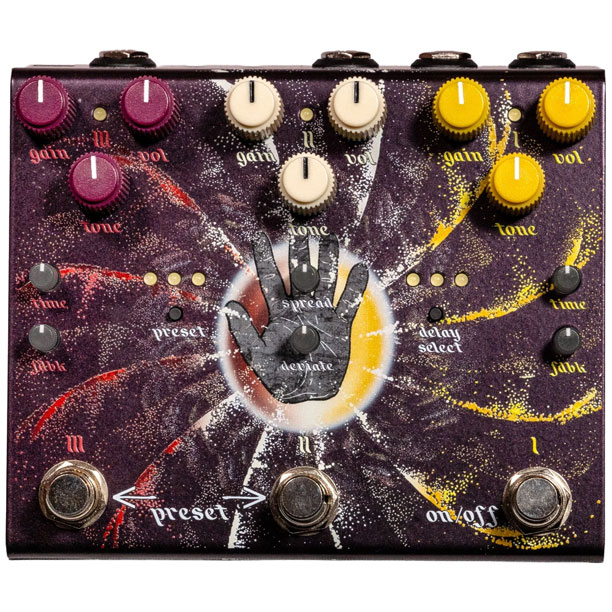 Updated Pedal: Old Blood Noise Beam Splitter V2 Stereo Distortion