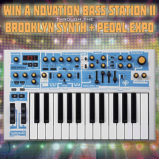 Win a (Rare) Novation Bass Station II via the Brooklyn Synth & Pedal Expo
