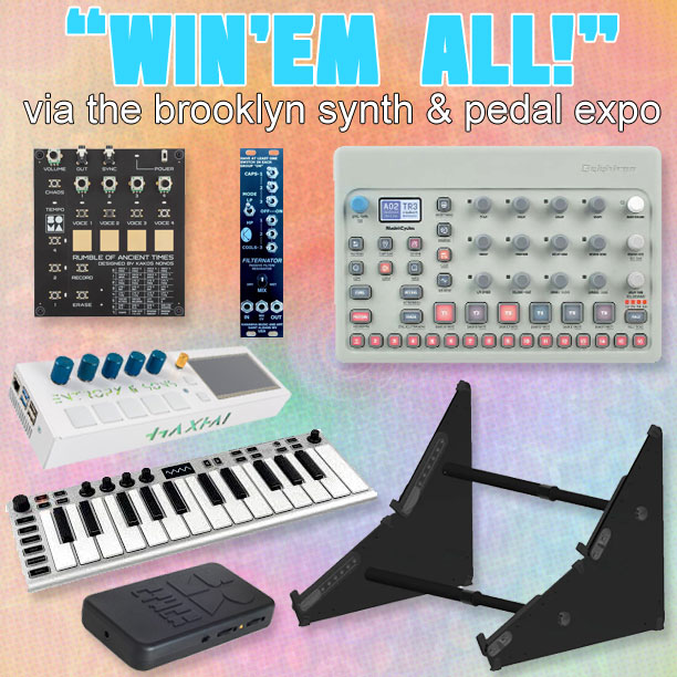 Win a bunch of Synths (+ a synth rack) via the BK Syth Expo! [ENDED]