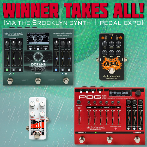 Win 4 Electro-Harmonix Pedals [ENDED]