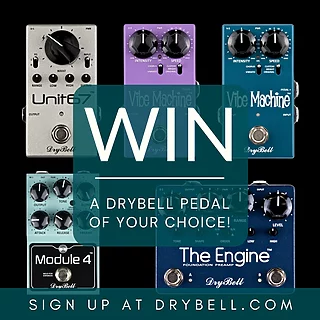 Win a DryBell Pedal of Your Choice (Worldwide Giveaway)