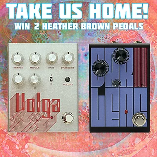 Win Two Heather Brown Pedals!