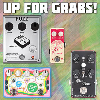 Win 4 Pedals by EarthQuaker, Aclam, Native & Dual Stage!