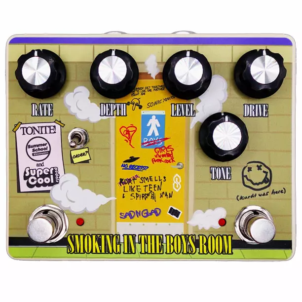 Summer School + Supercool Pedals Smoking in the Boys Room