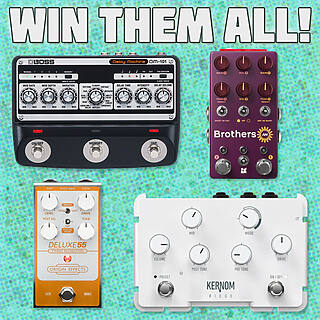 Win Four Pedals via the London Synth & Pedal Expo