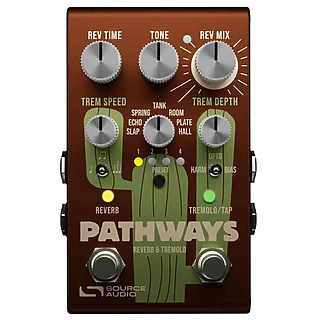 New Pedal: Source Audio Pathways Multi Stereo Tremolo + Reverb