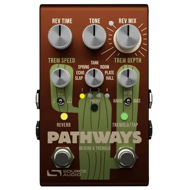 New Pedal: Source Audio Pathways Multi Stereo Tremolo + Reverb 1 Source Audio Pathways
