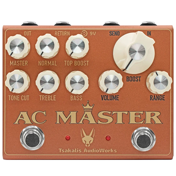 New Pedal: Tsakalis AC Master Boost + Overdrive