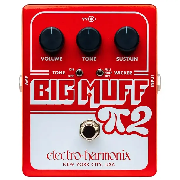 New Pedal: Electro-Harmonix Big Muff Pi 2 with Tone Wicker 1 Electro-Harmonix Big Muff Pi 2 with Tone Wicker