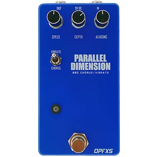 New Pedal: OPFXS Parallel Dimension Chorus/Virbato