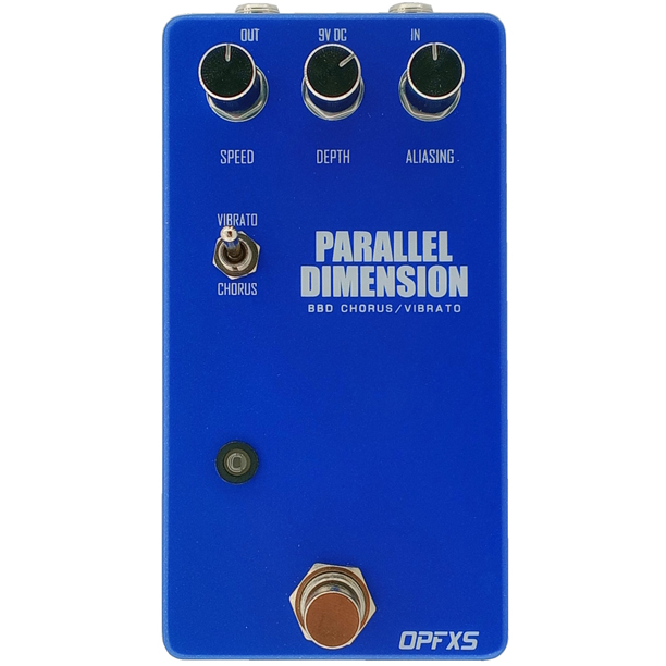New Pedal: OPFXS Parallel Dimension Chorus/Vibrato