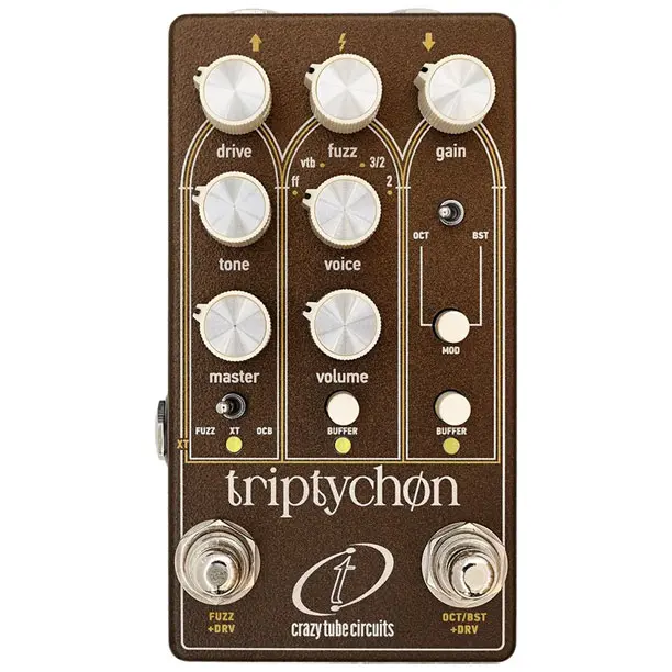 New Pedal: Crazy Tube Circuits Triptychon 1 Crazy Tube Circuits Triptychon