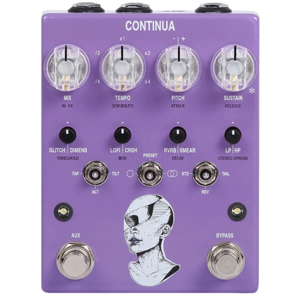 New Pedal: AC Noises Continua Stereo Sampler & MultiFX