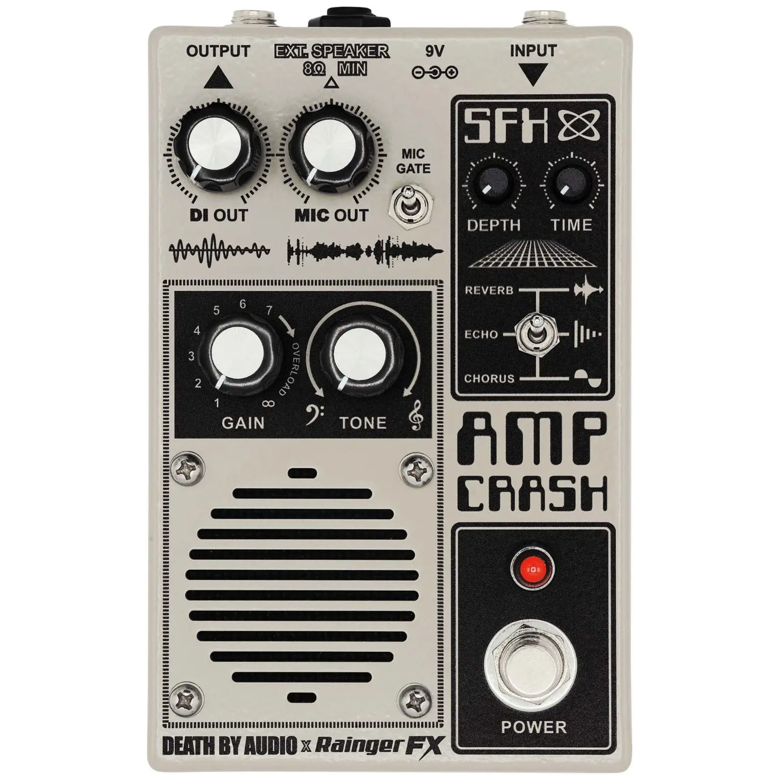 New Pedal: Death By Audio & Rainger FX Amp Crash