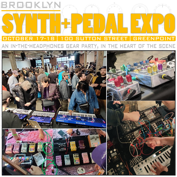 Brooklyn Synth & Pedal Expo Returns on October 17-18