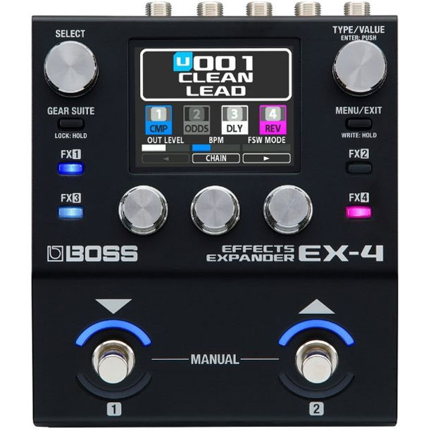 New Pedal: BOSS EX-4 Effects Expander