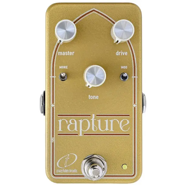 New Pedal: Crazy Tube Circuits Rapture Overdrive